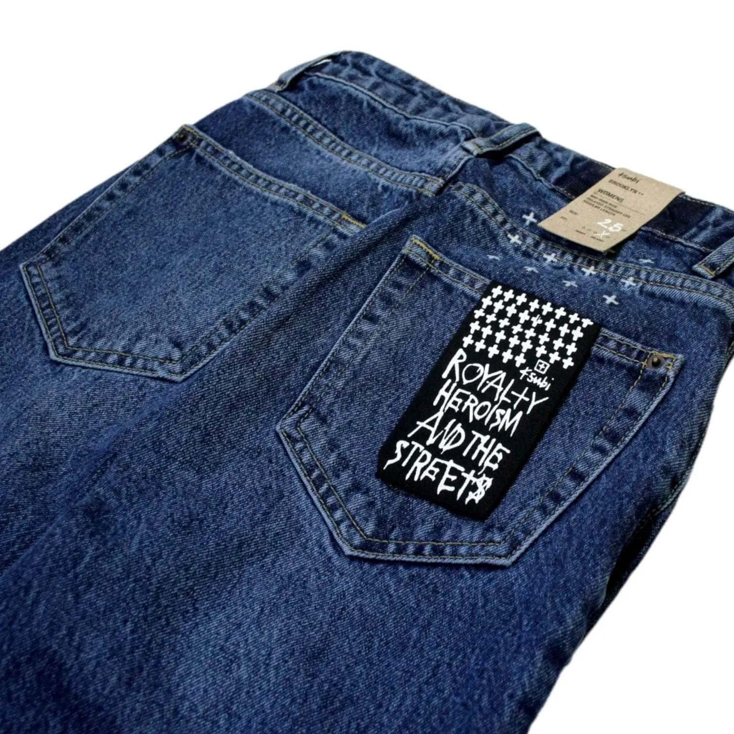 Ksubi Brooklyn Blue Stella Slashed Jeans