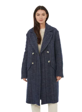 Leon & harper  Tweed coat - Blue