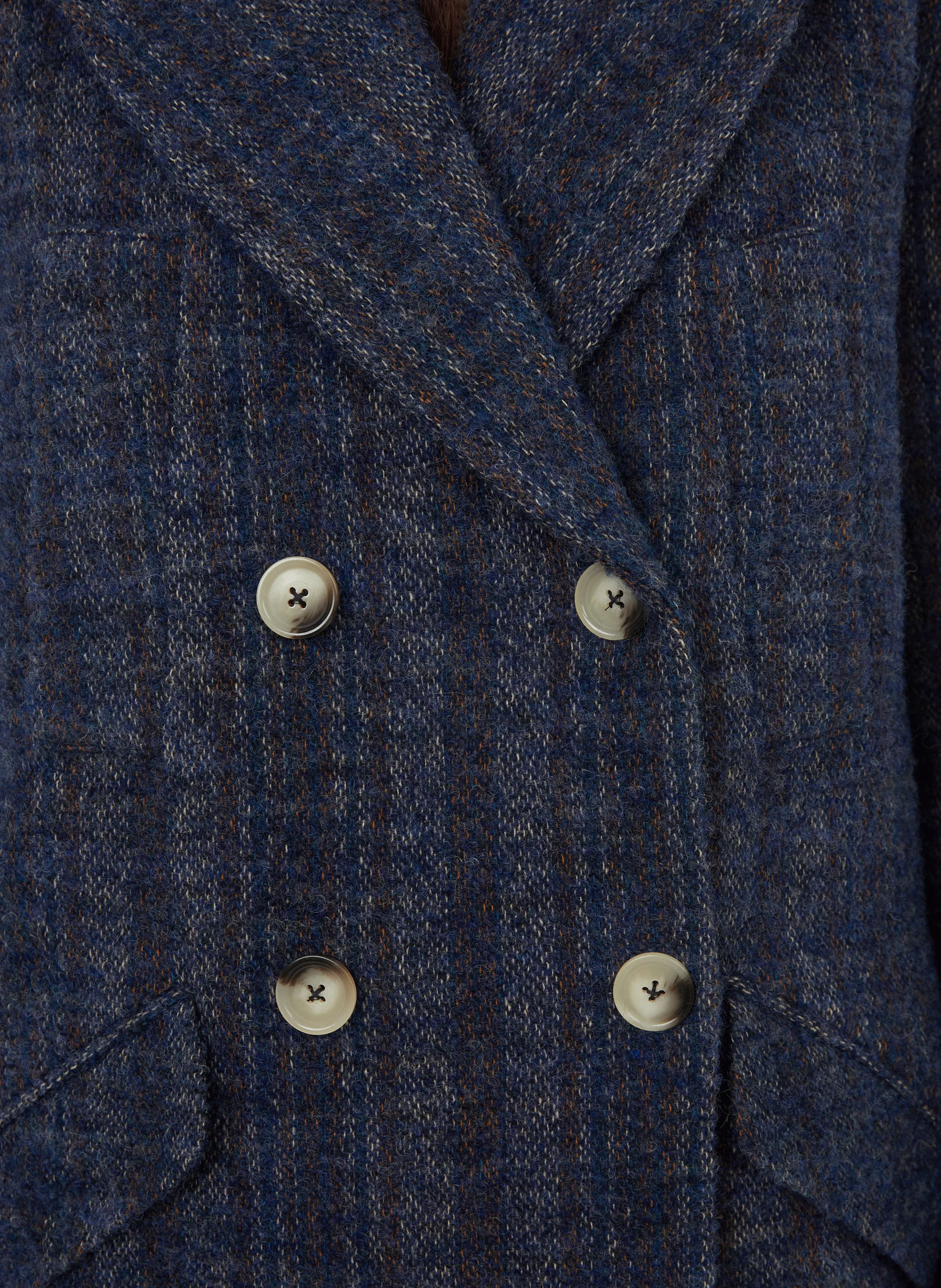 Leon & harper  Tweed coat - Blue