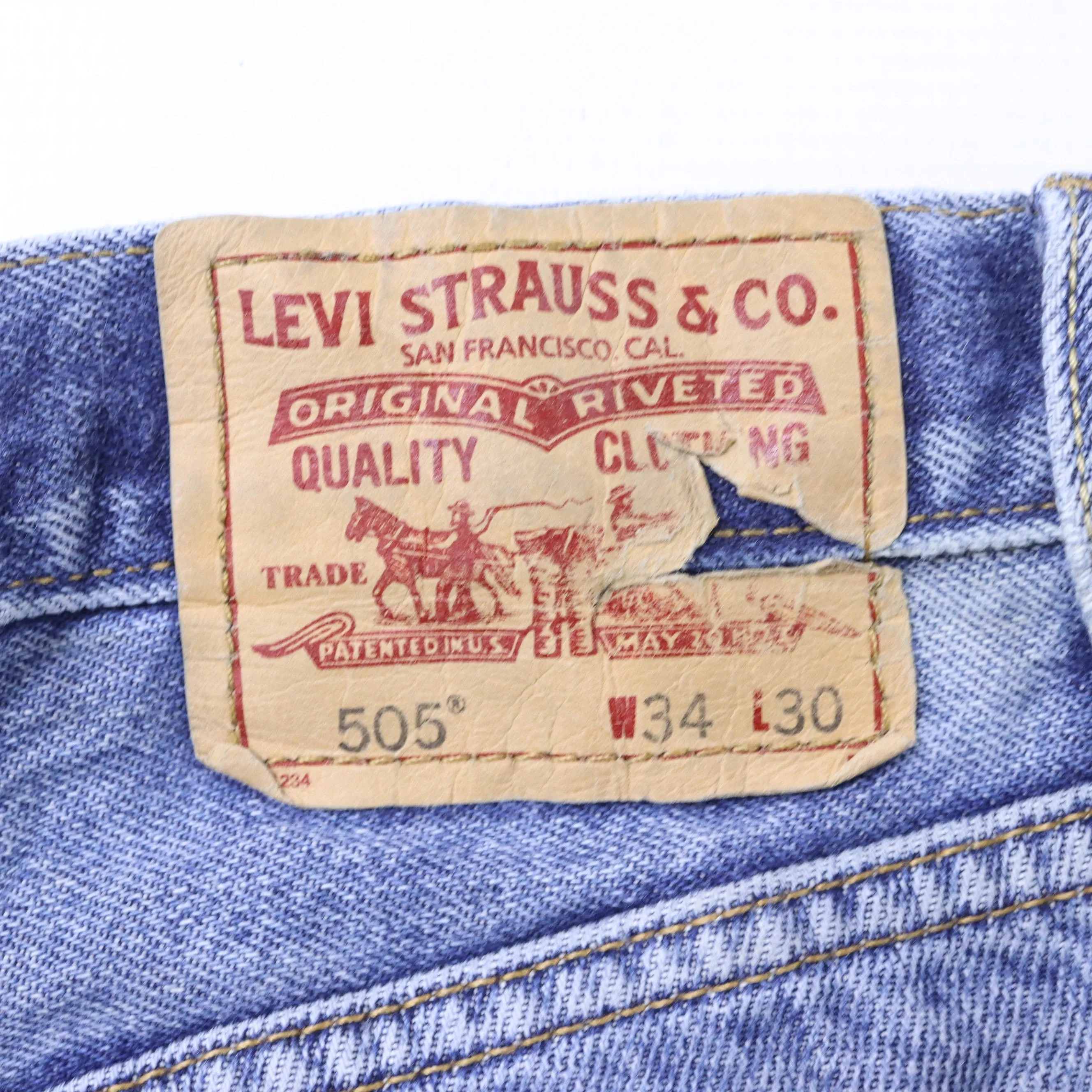 Levi's 505 Blue Jeans