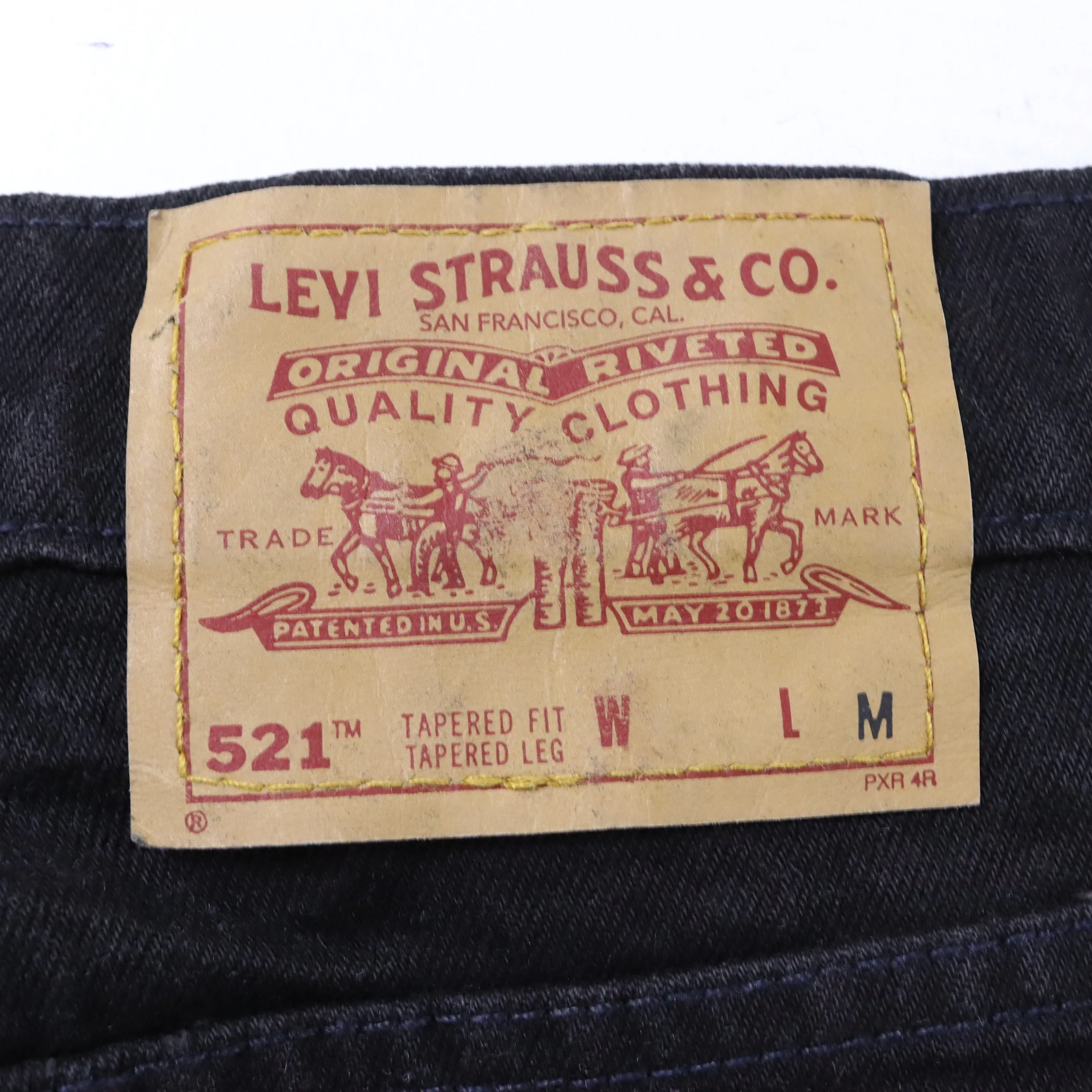 Levi's 521 Black Jeans