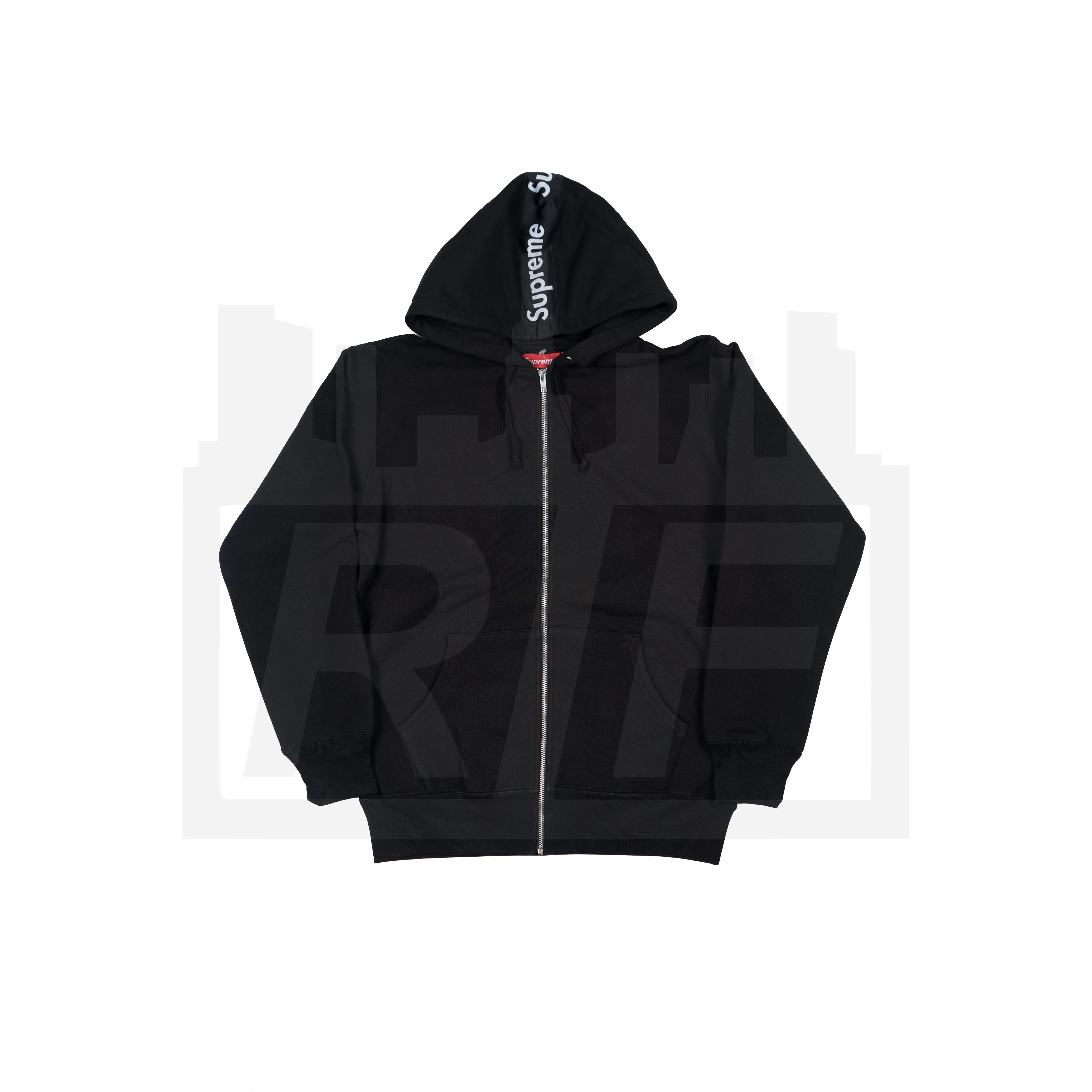 Logo Tape Zip Hood (F/W14) Black