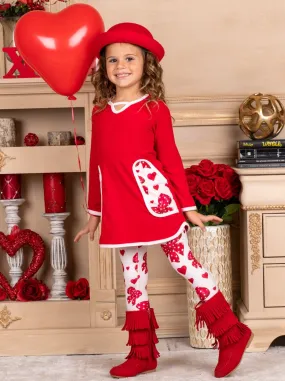 Lover Girl Pocket Tunic and Legging Set