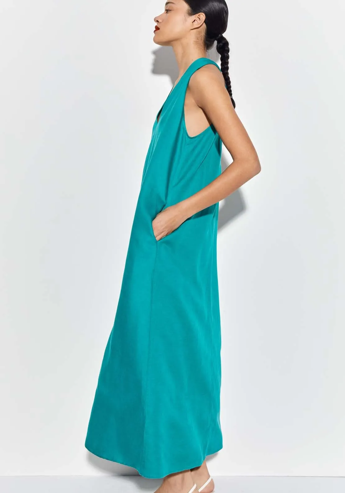 Lyocell Maxi Dress