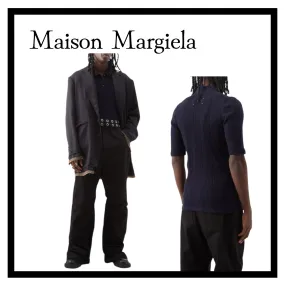 Maison Margiela  |Designers Knitted Polo Shirts Polos