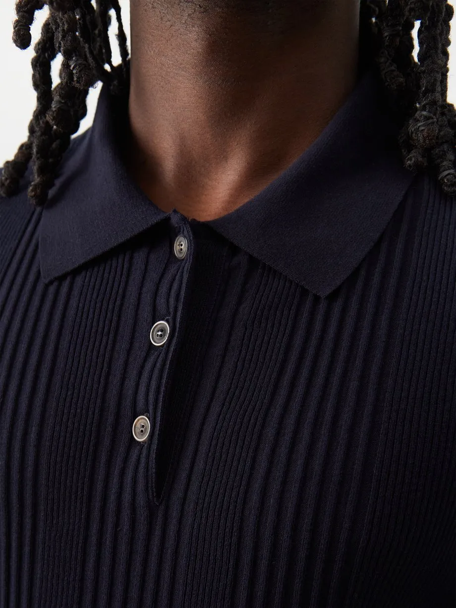 Maison Margiela  |Designers Knitted Polo Shirts Polos