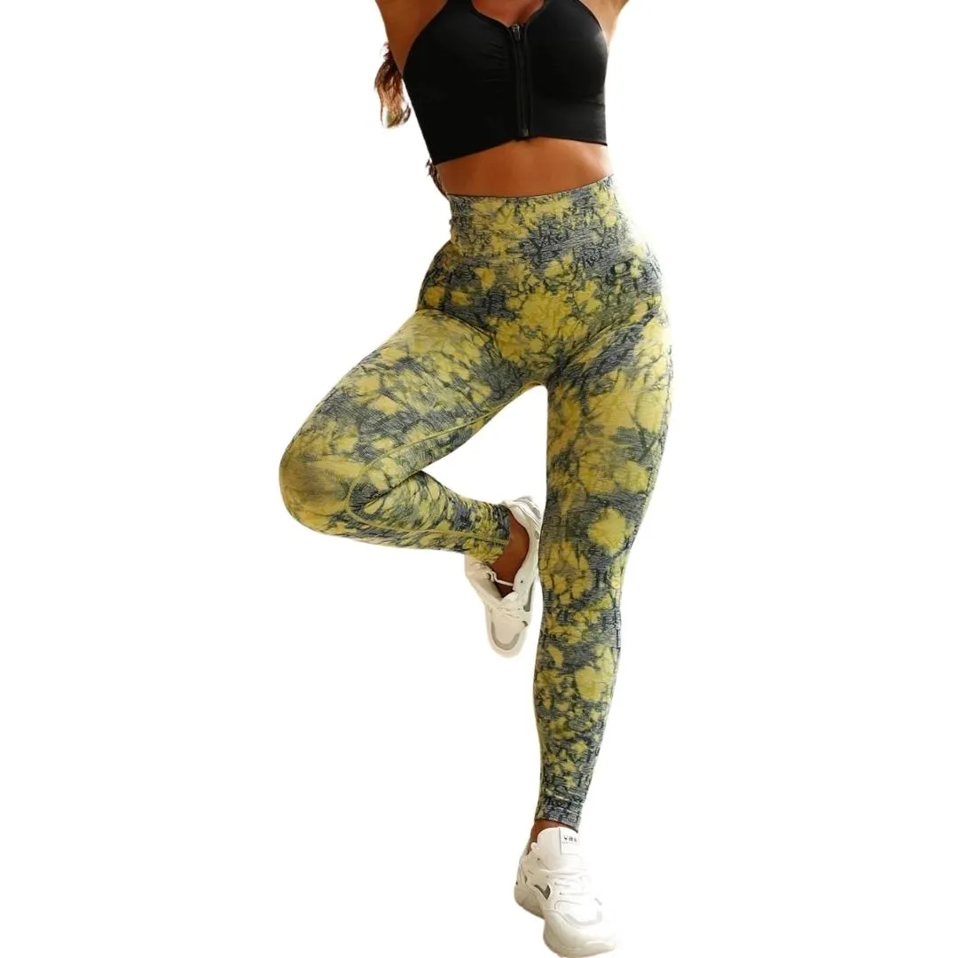 Maria Seamless Tie Dye Leggings