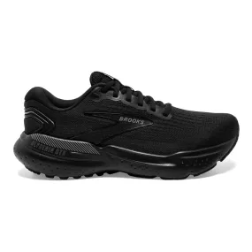 Men's Brooks Glycerin GTS 21, Black/Black/Ebony, 9.5 D Medium