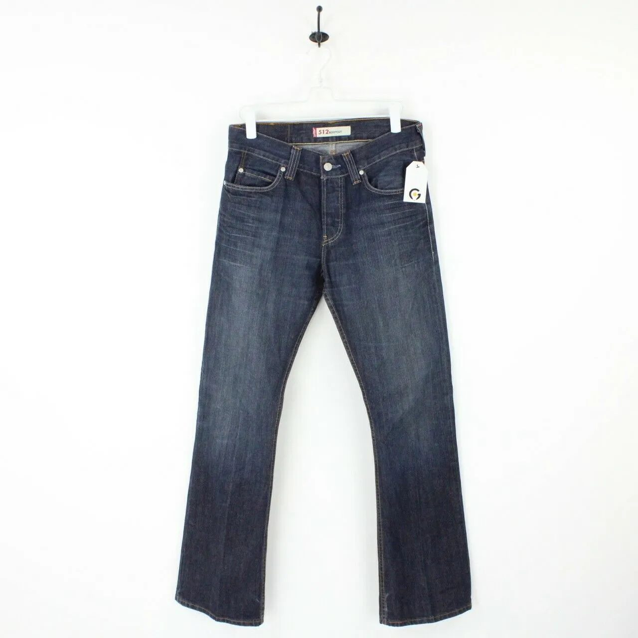 Mens LEVIS 512 Jeans Dark Blue | W31 L34