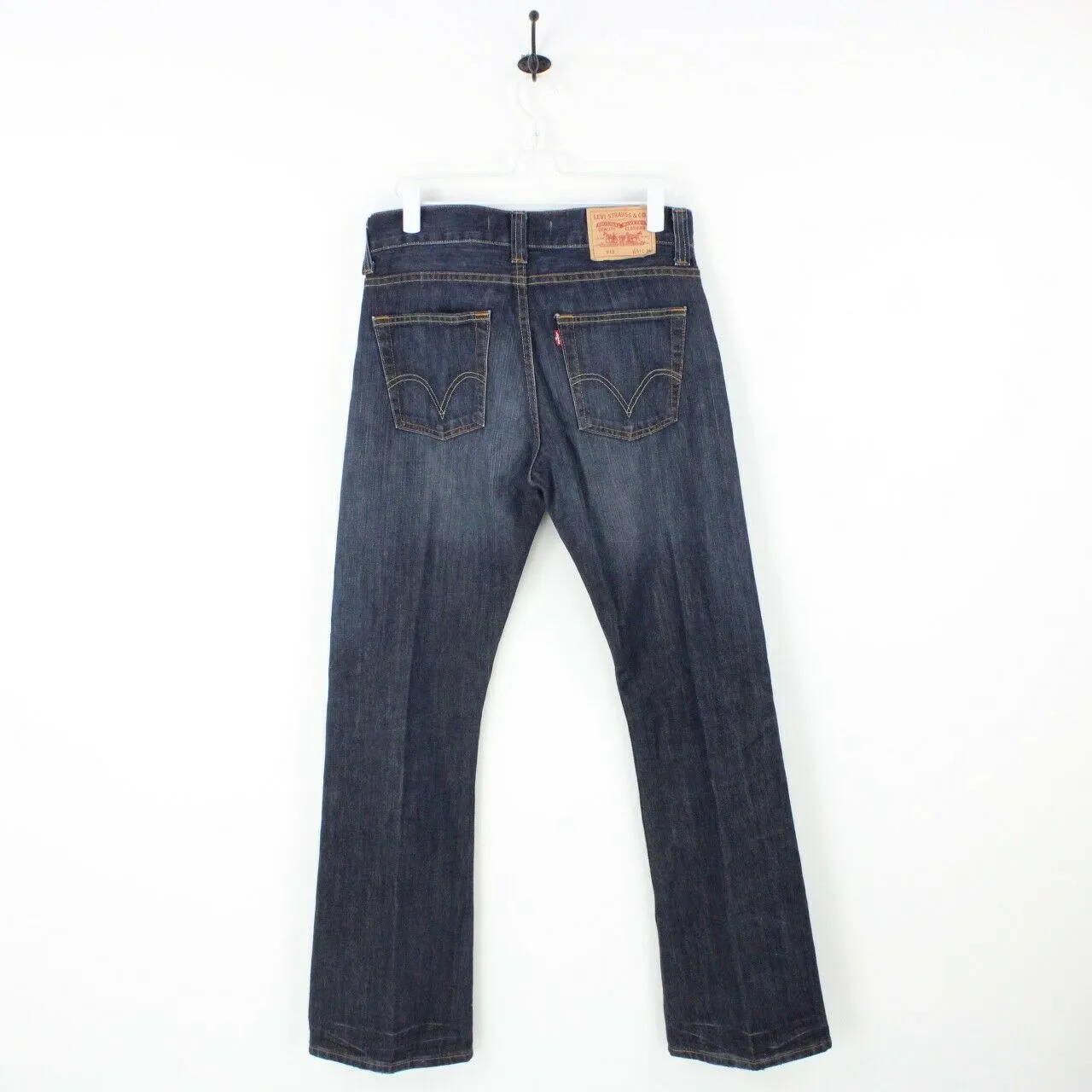 Mens LEVIS 512 Jeans Dark Blue | W31 L34