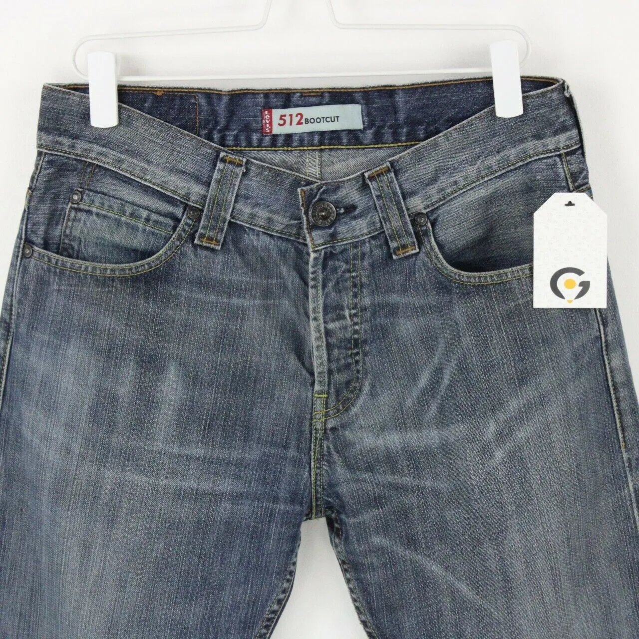 Mens LEVIS 512 Jeans Mid Blue | W32 L32