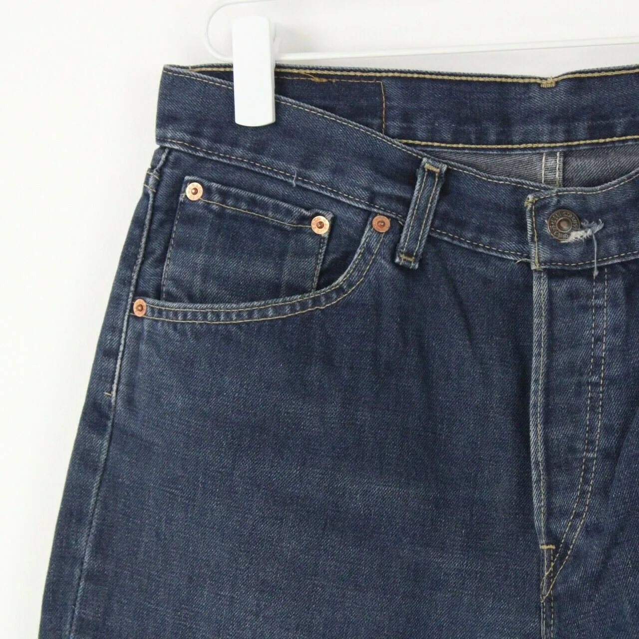 Mens LEVIS 535 Jeans Dark Blue | W33 L32