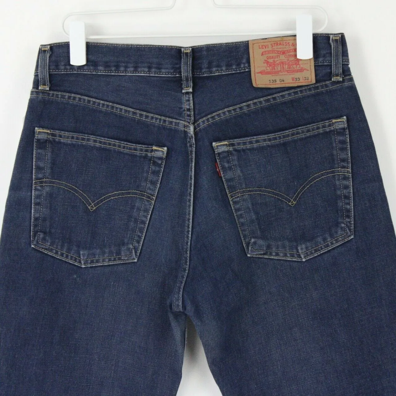 Mens LEVIS 535 Jeans Dark Blue | W33 L32