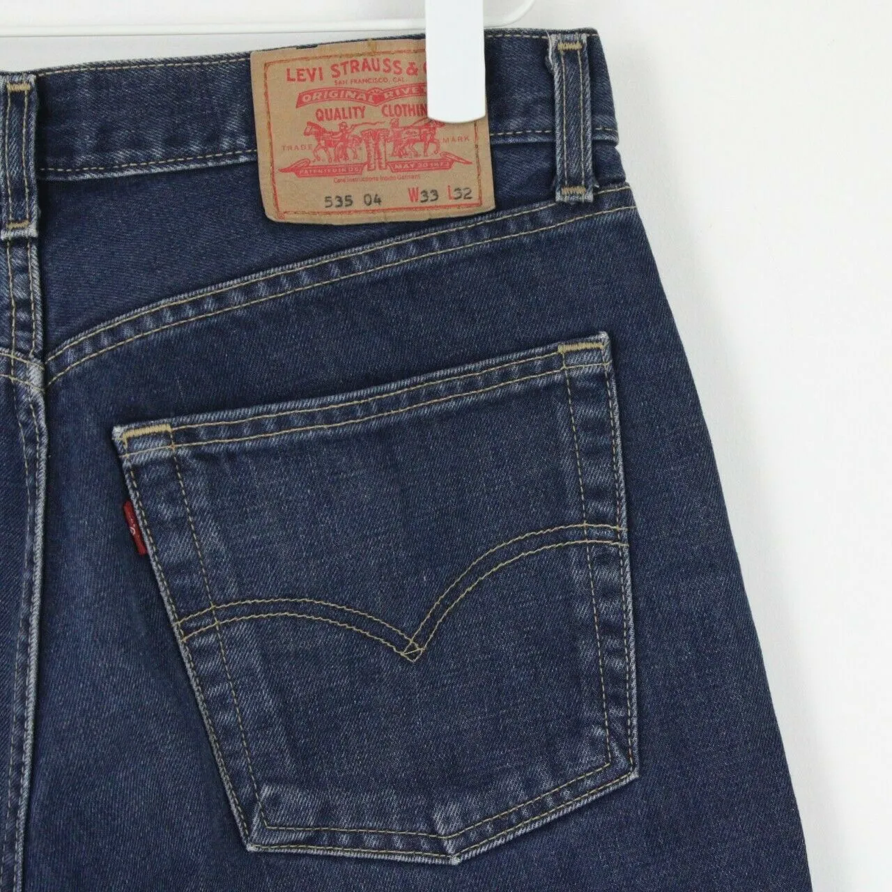 Mens LEVIS 535 Jeans Dark Blue | W33 L32