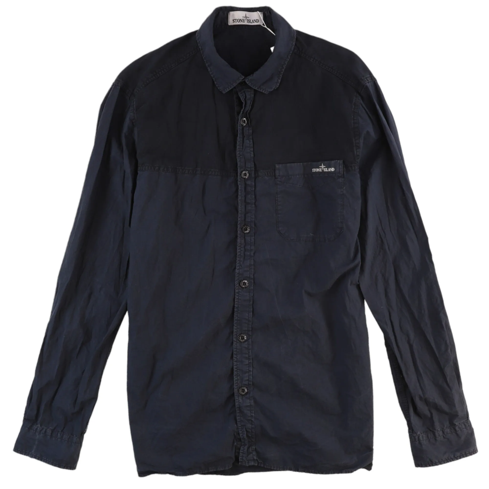 Men's Logo OverShirt Navy Size L