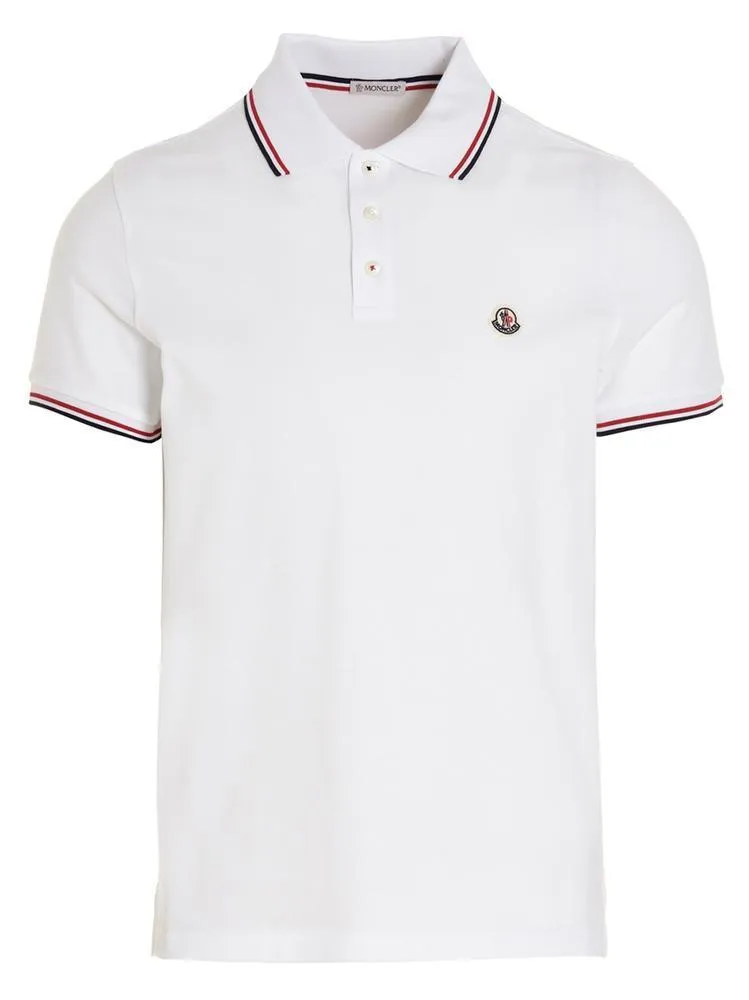 MONCLER  |Logo Patch Polo Shirt