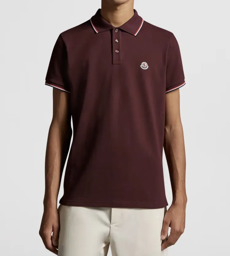 MONCLER  |Logo Patch Polo Shirt