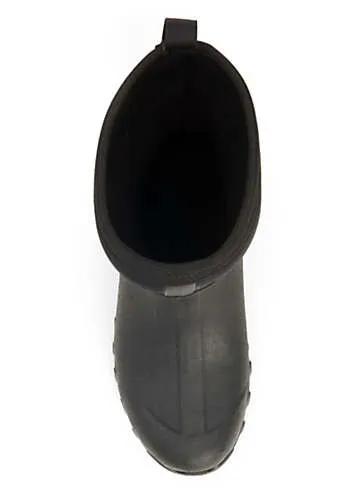 Muck Boots Black Arctic Sport Mid Wellington Boots | Grattan