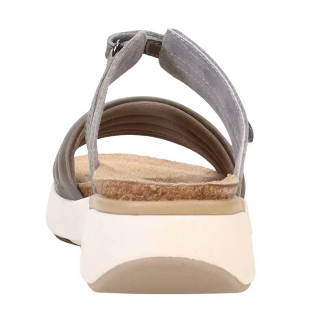 Naot Vesta Sandal Foggy Gray Leather (Women's)