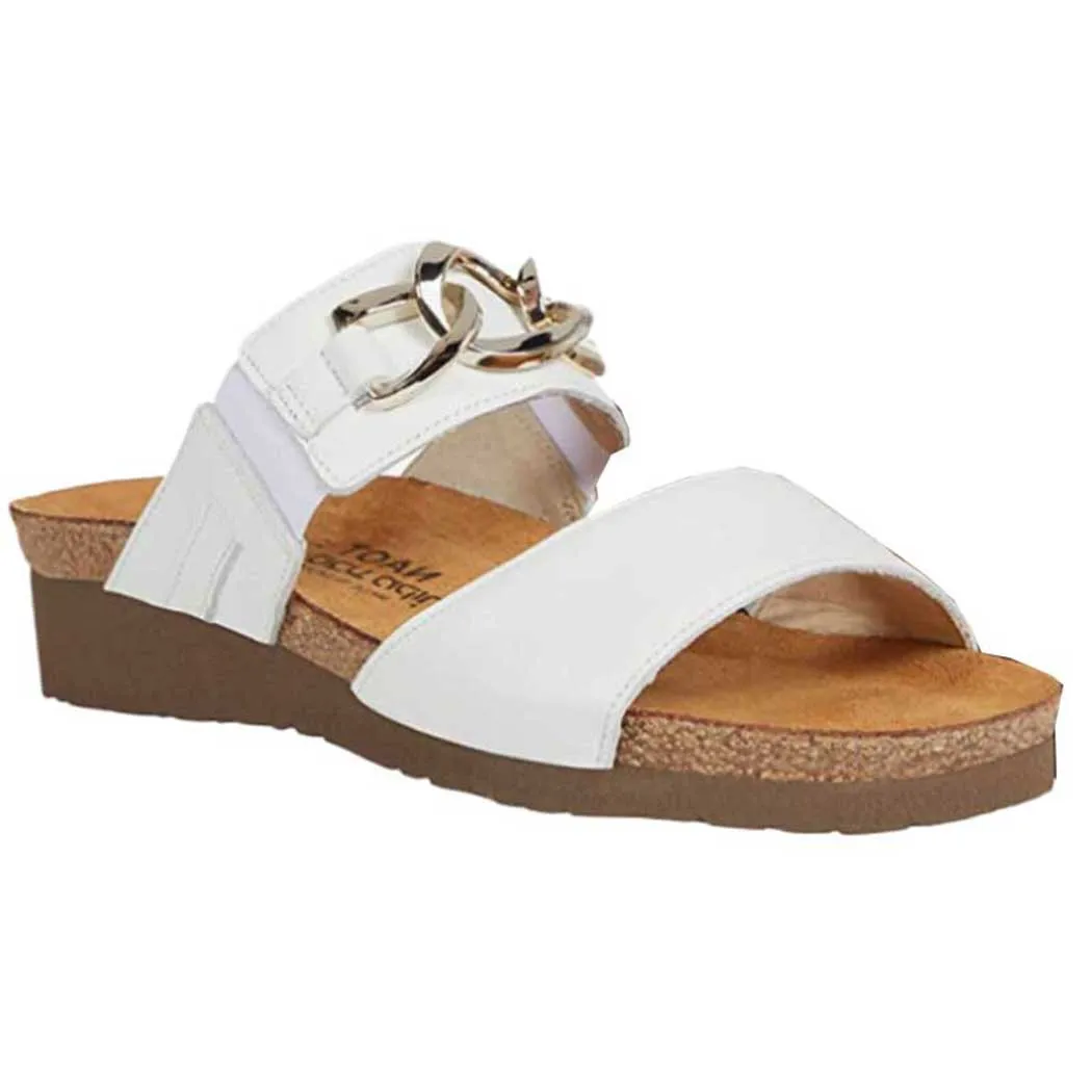 Naot Victoria Sandal Soft White Leather (Women's)