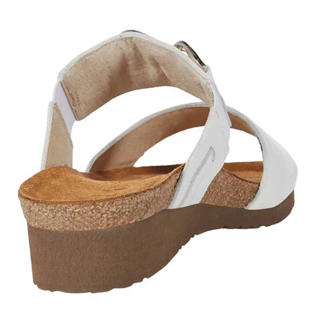 Naot Victoria Sandal Soft White Leather (Women's)