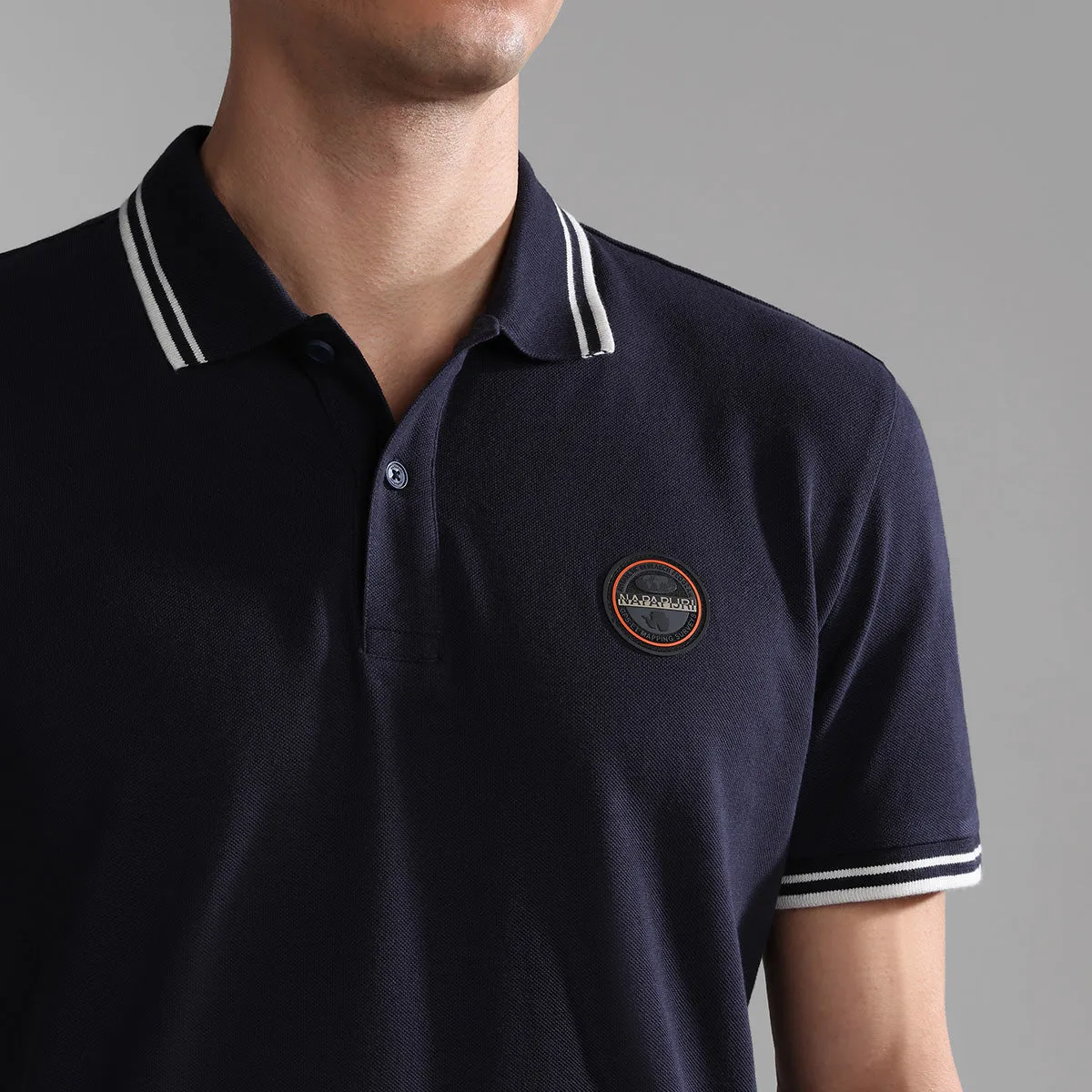 Napapijri - E-Macas SS Polo Shirt in Navy