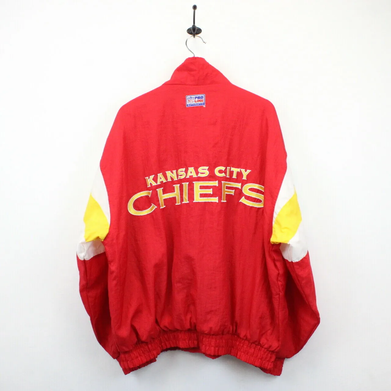NFL 90s Kansas City CHIEFS Jacket Red | XL