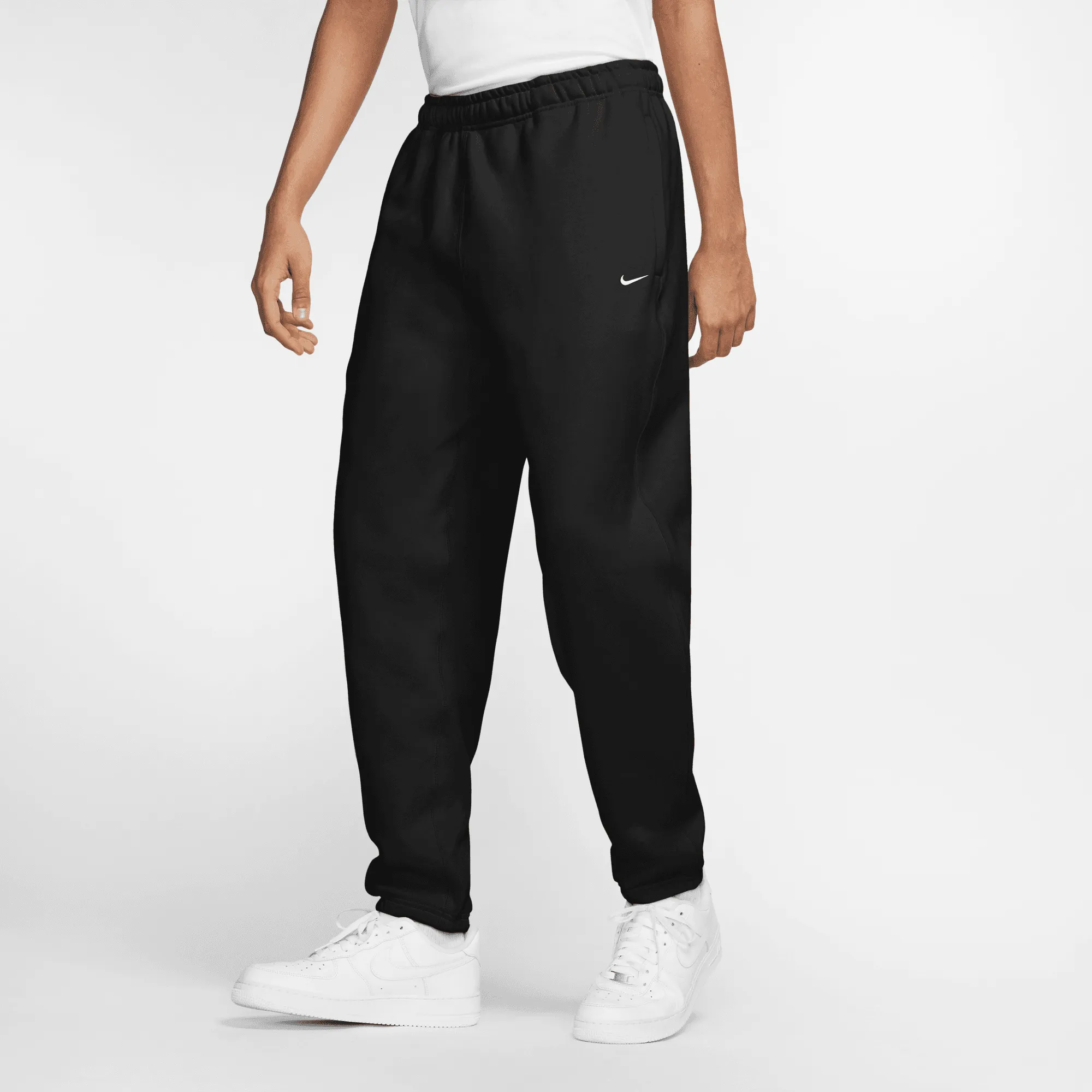 Nike Solo Swoosh Black Sweatpants