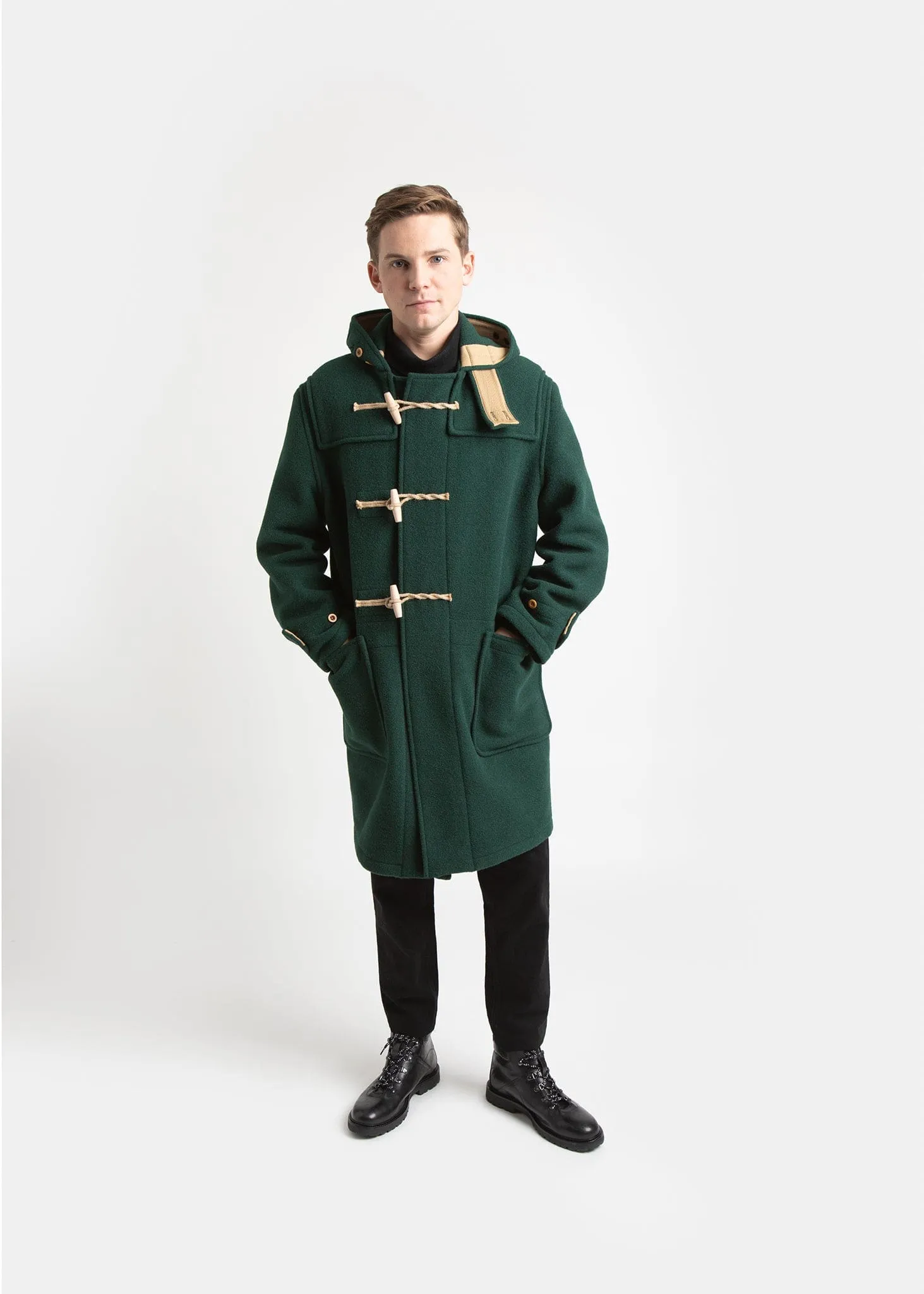 Original Monty Duffle Coat Pine Green