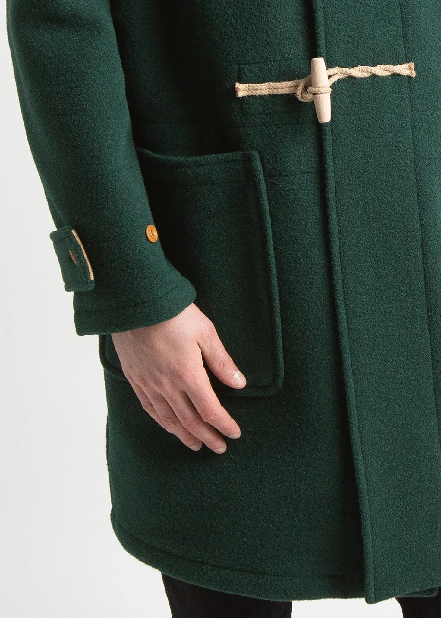 Original Monty Duffle Coat Pine Green