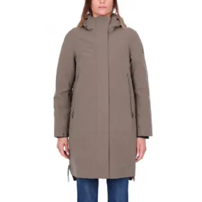 PARKA LUNGO CON CAPPUCCIO, BEIGE