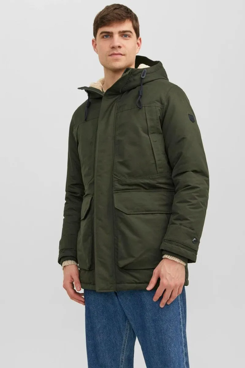 Parka uomo Verde oliva