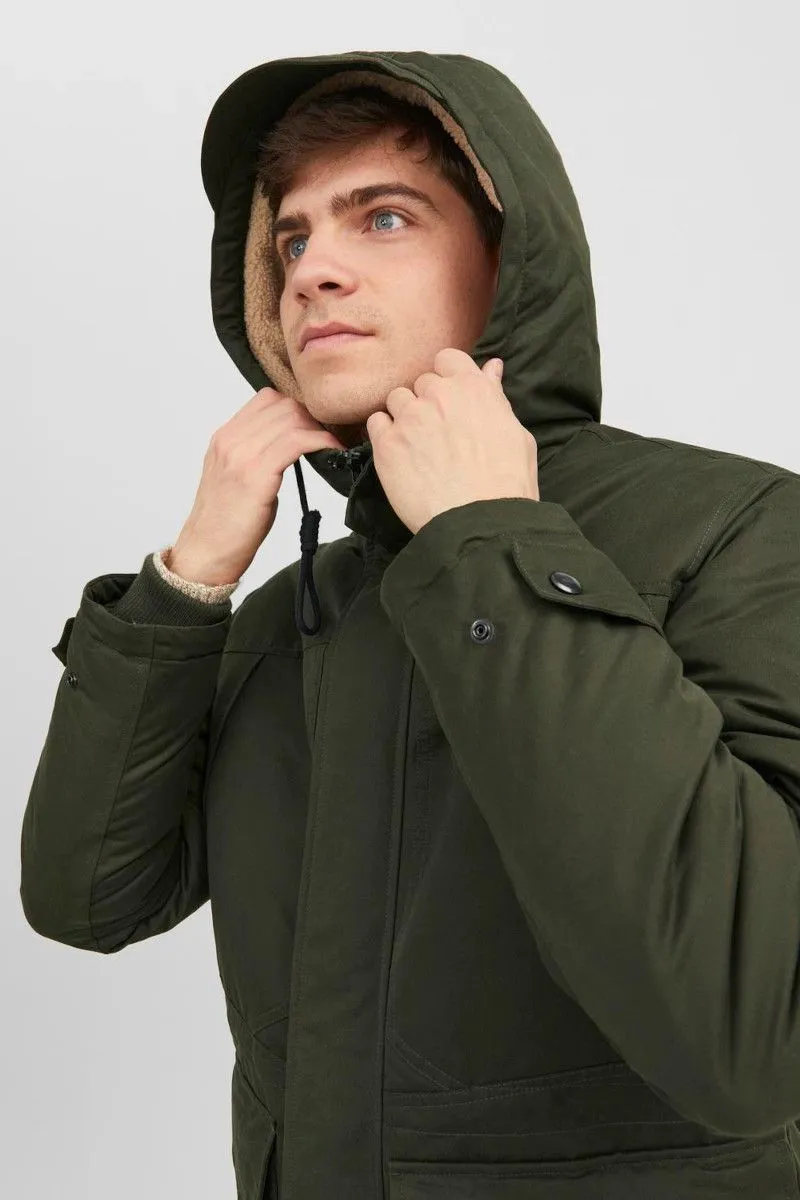 Parka uomo Verde oliva