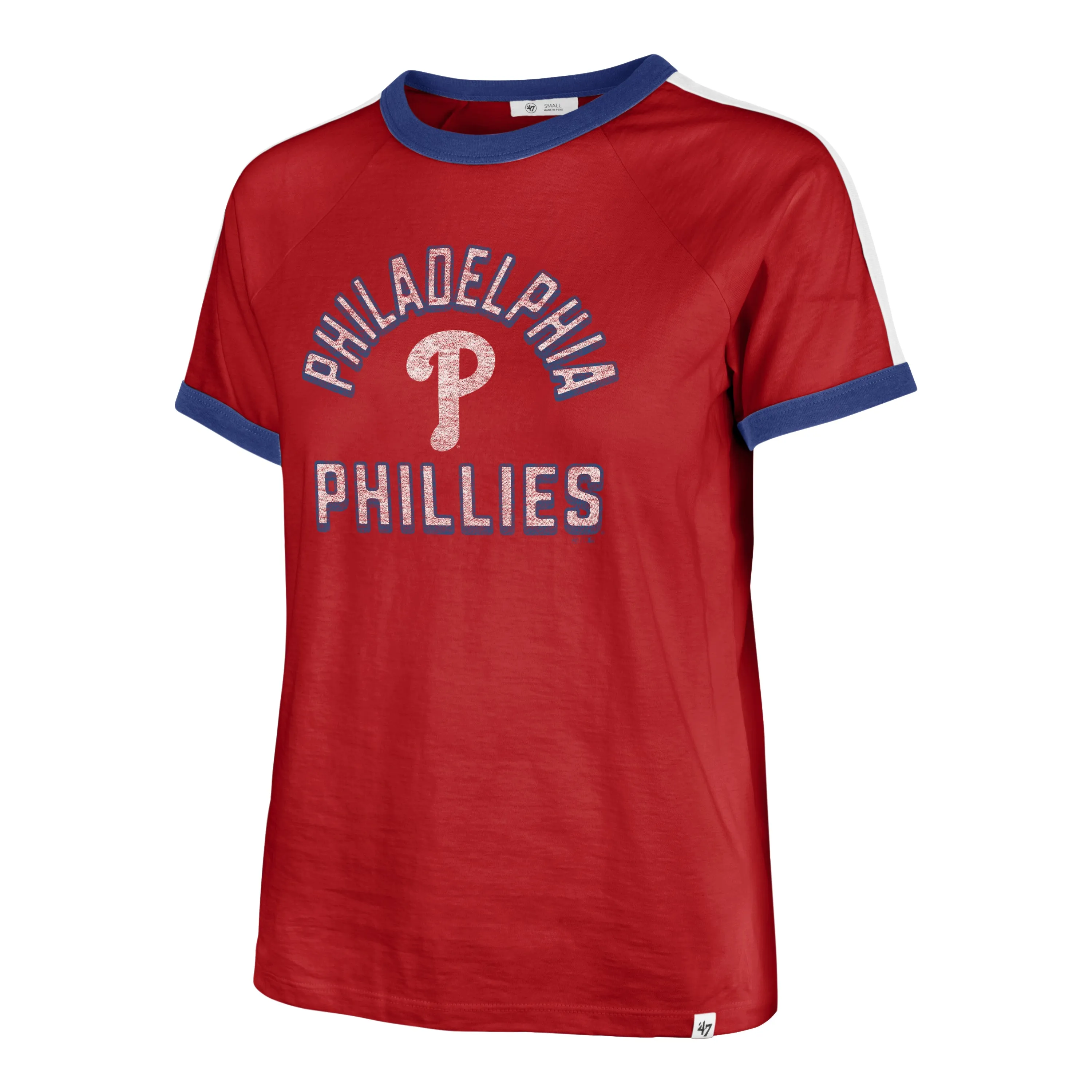 PHILADELPHIA PHILLIES DOUBLE HEADER SWEET HEAT '47 PEYTON TEE WOMENS