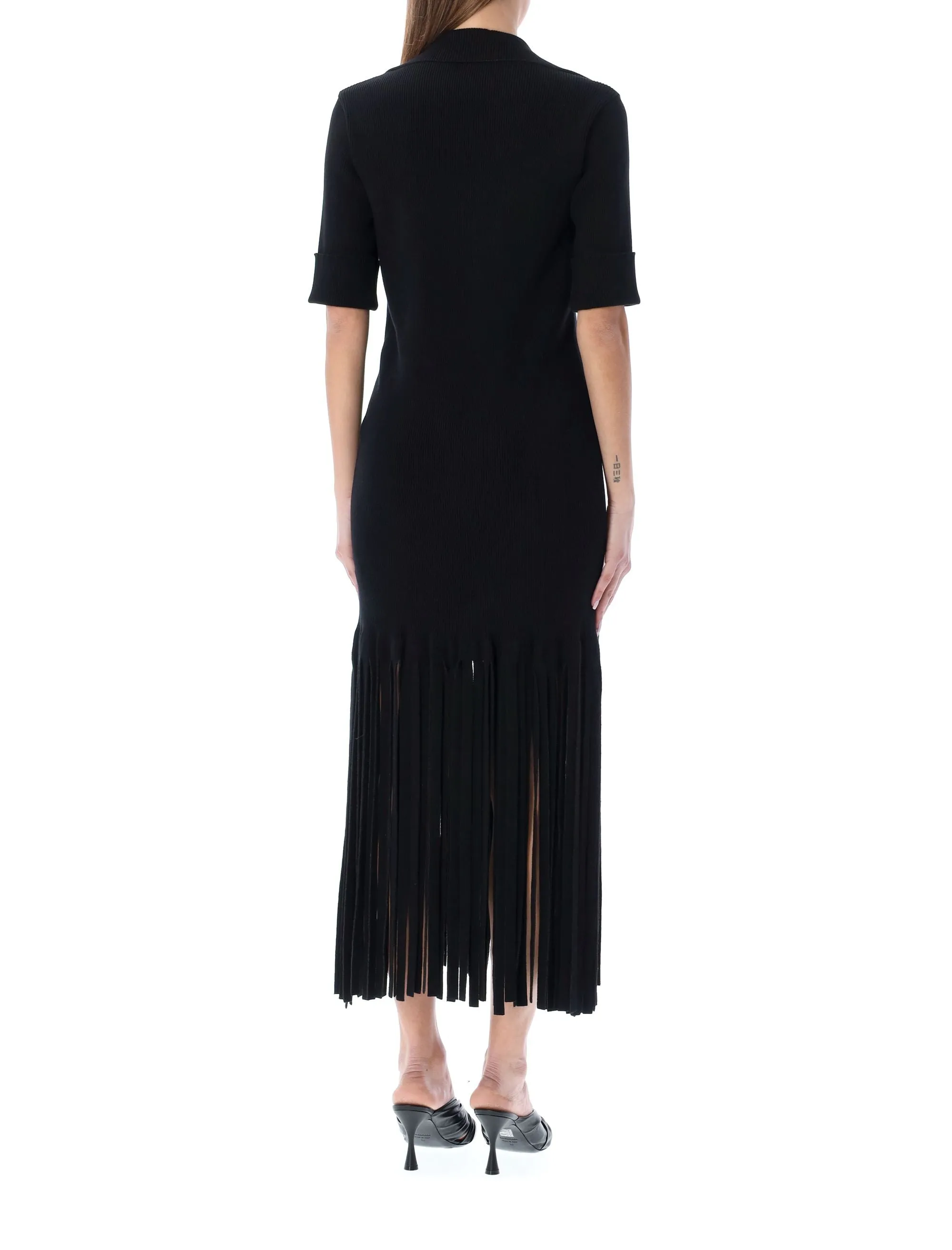 Philosophy Di Lorenzo Serafini Tassel-Detailed Midi Dress