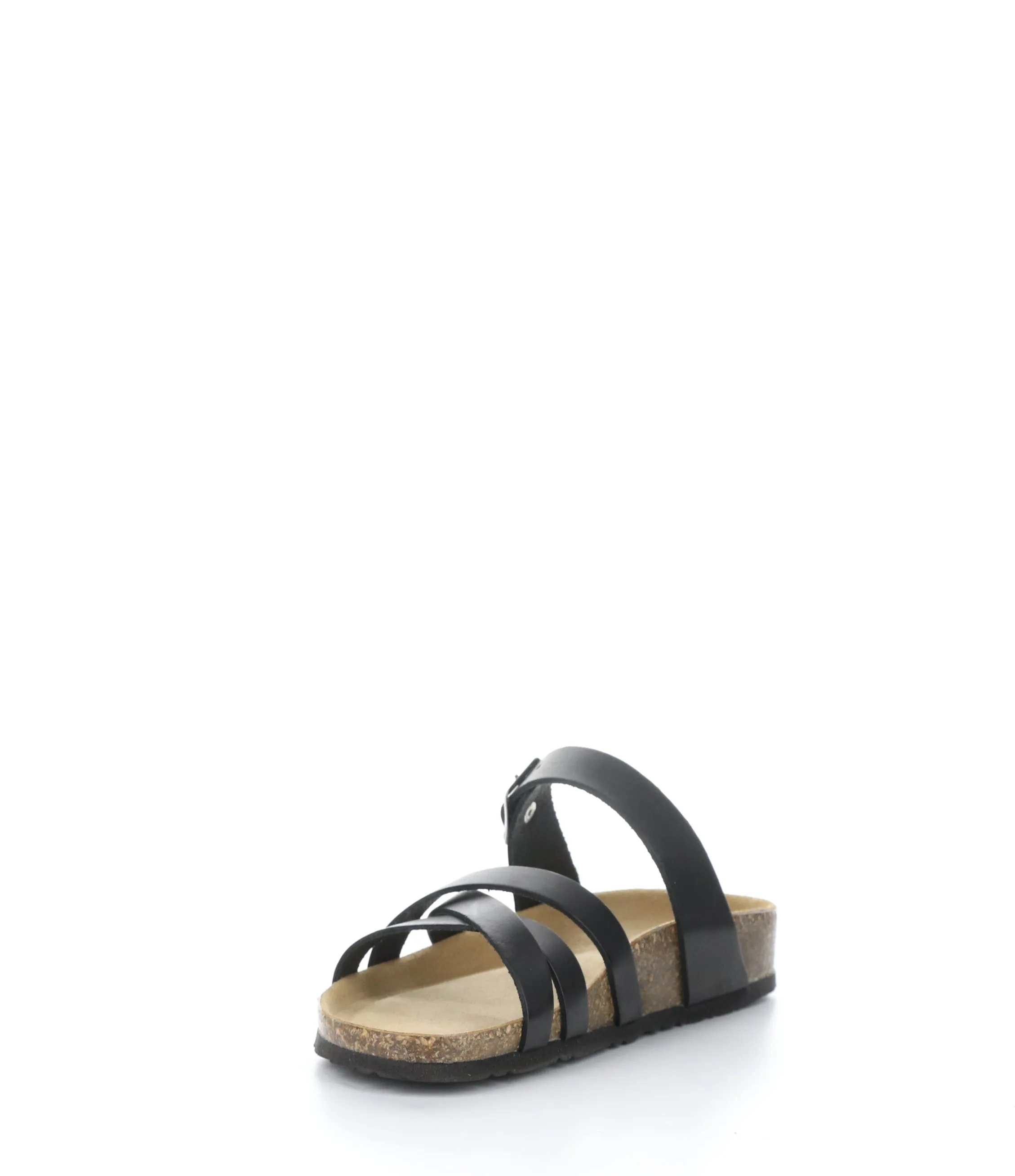 PISCES BLACK Strappy Sandals