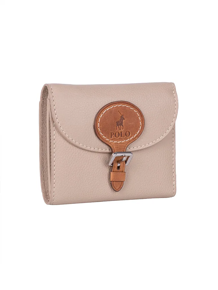 Polo Compact Purse Taupe