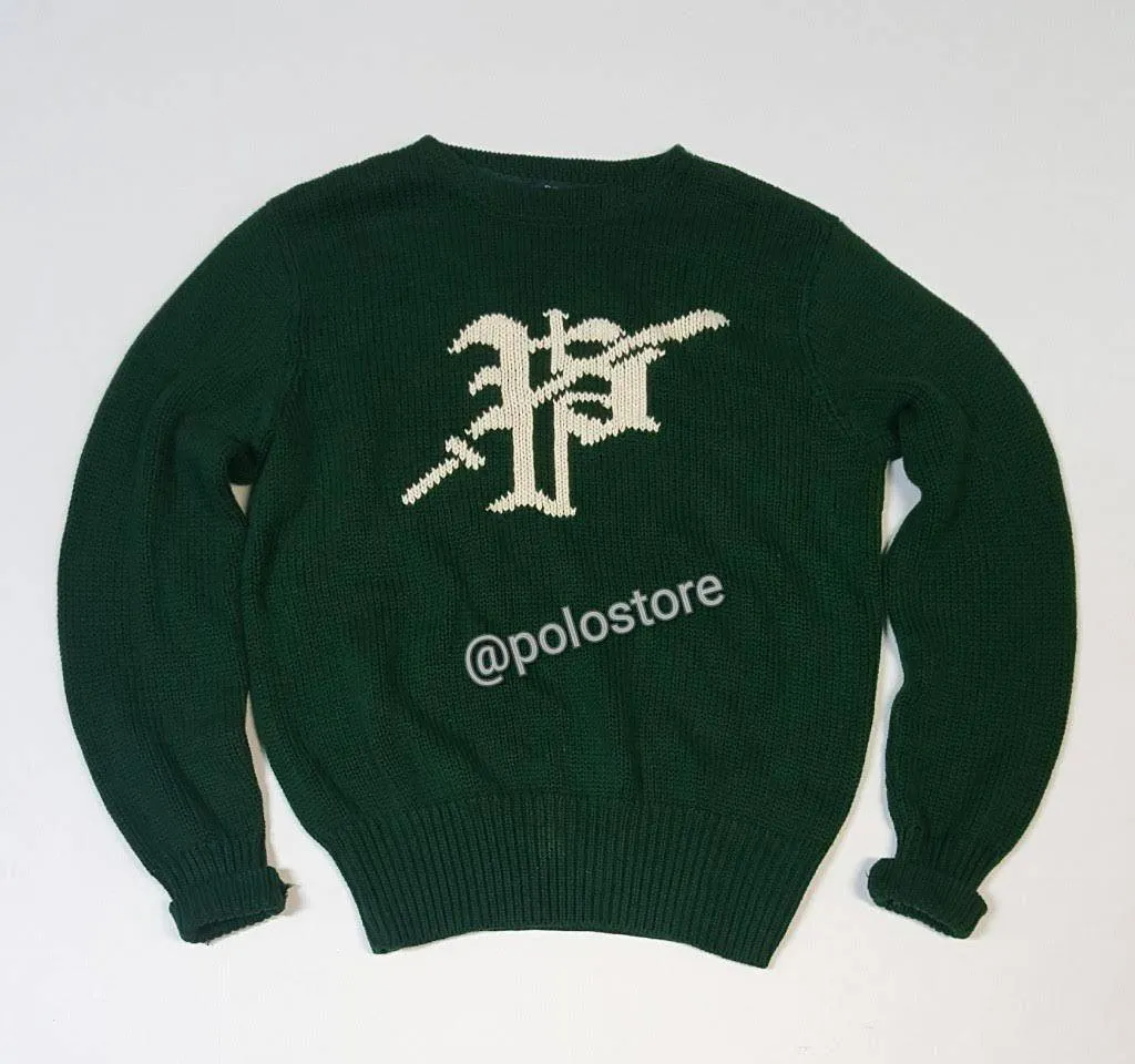 Polo Ralph Lauren Green P Sweater