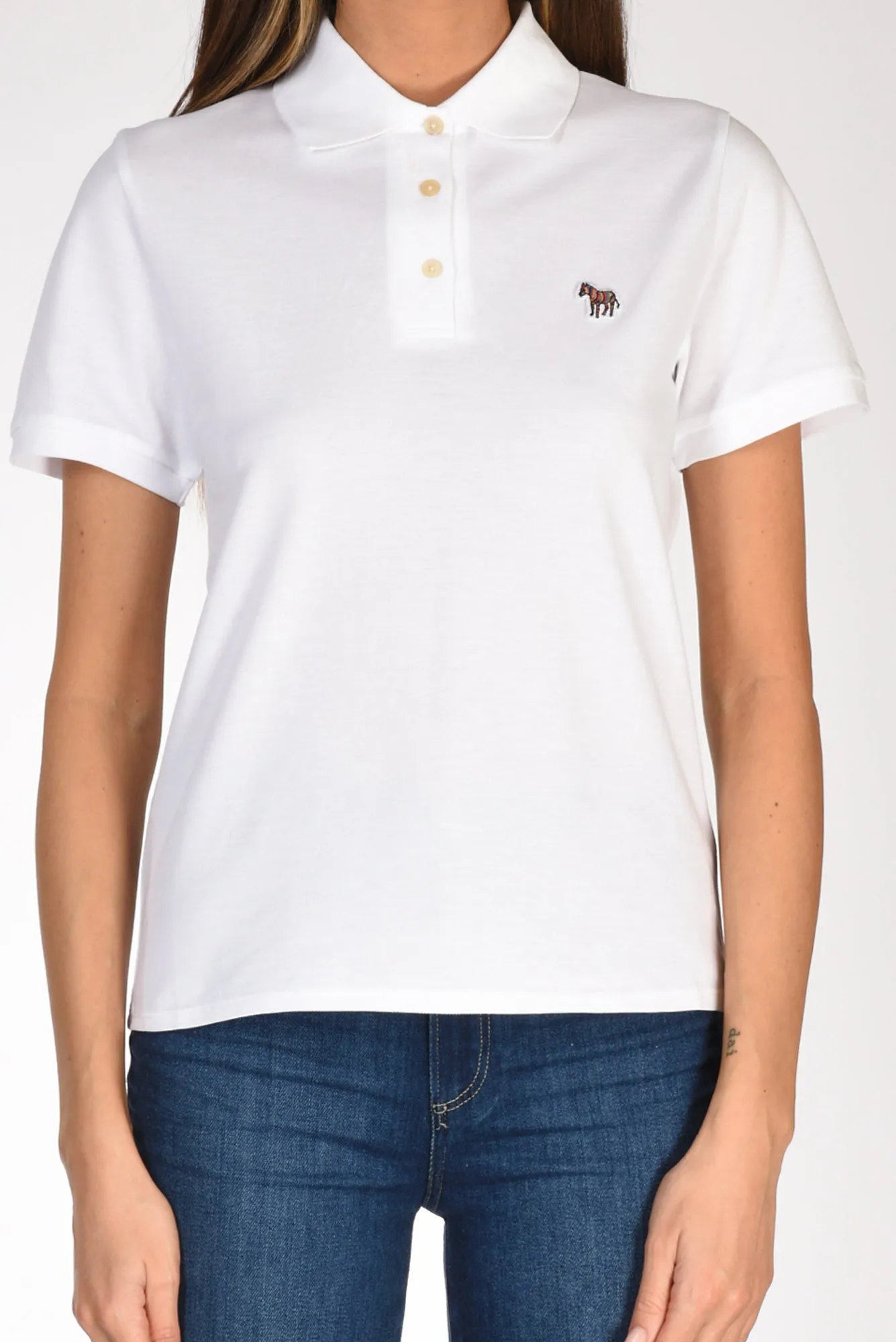 P.s. Paul Smith Polo Bianco Donna