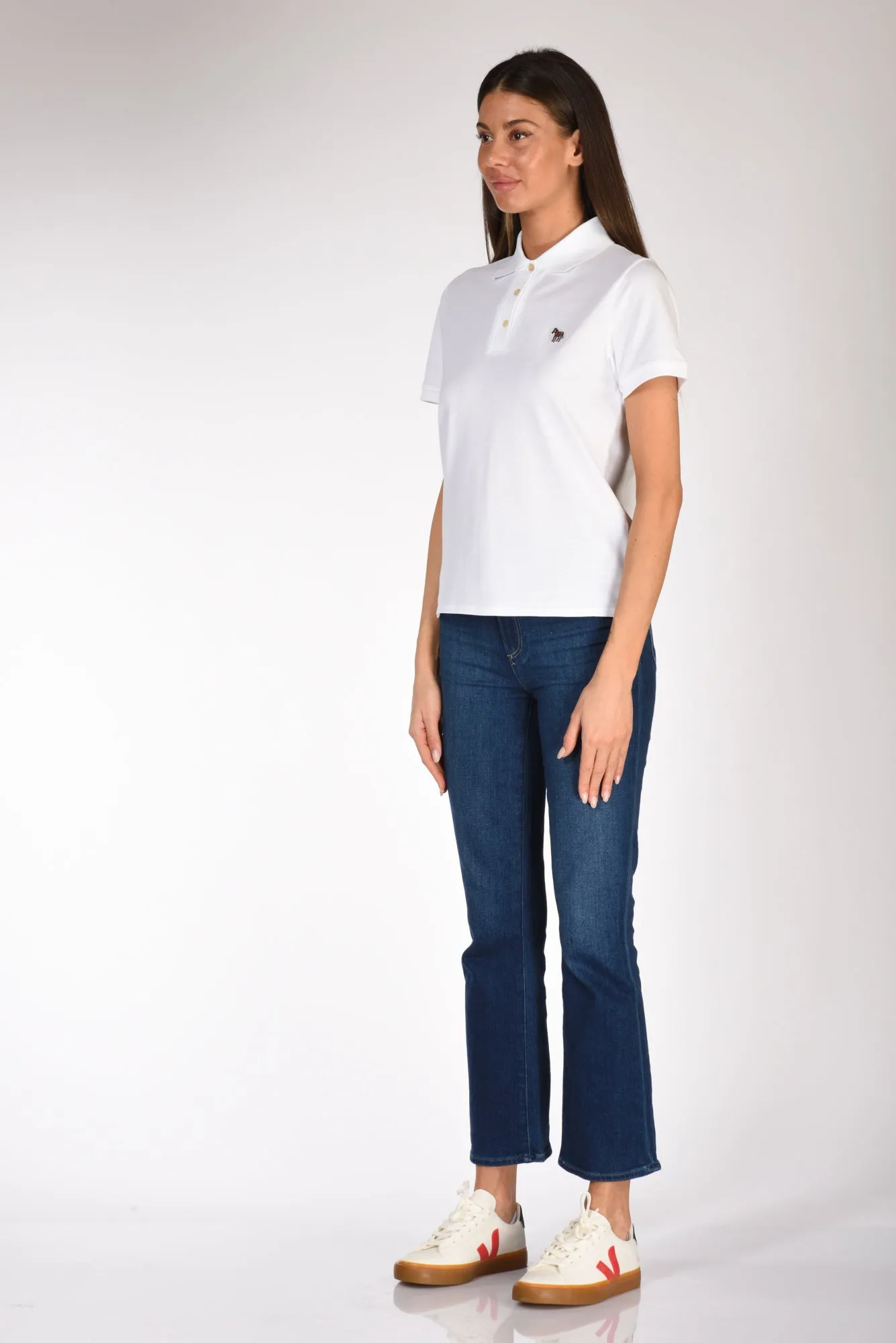 P.s. Paul Smith Polo Bianco Donna