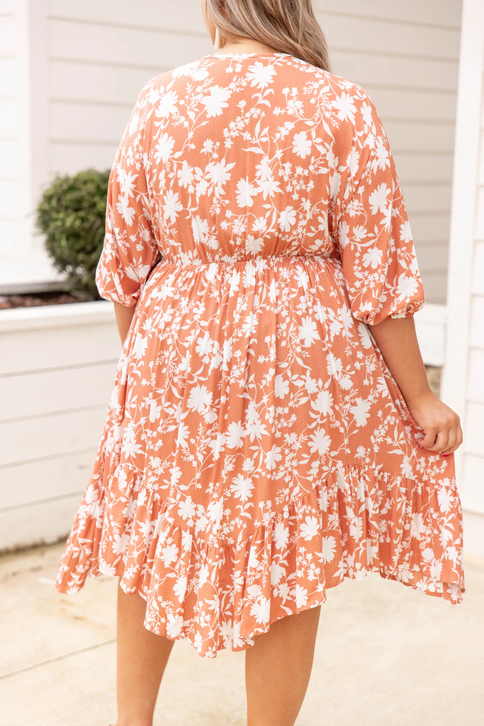 Refreshing Love Dress, Coral