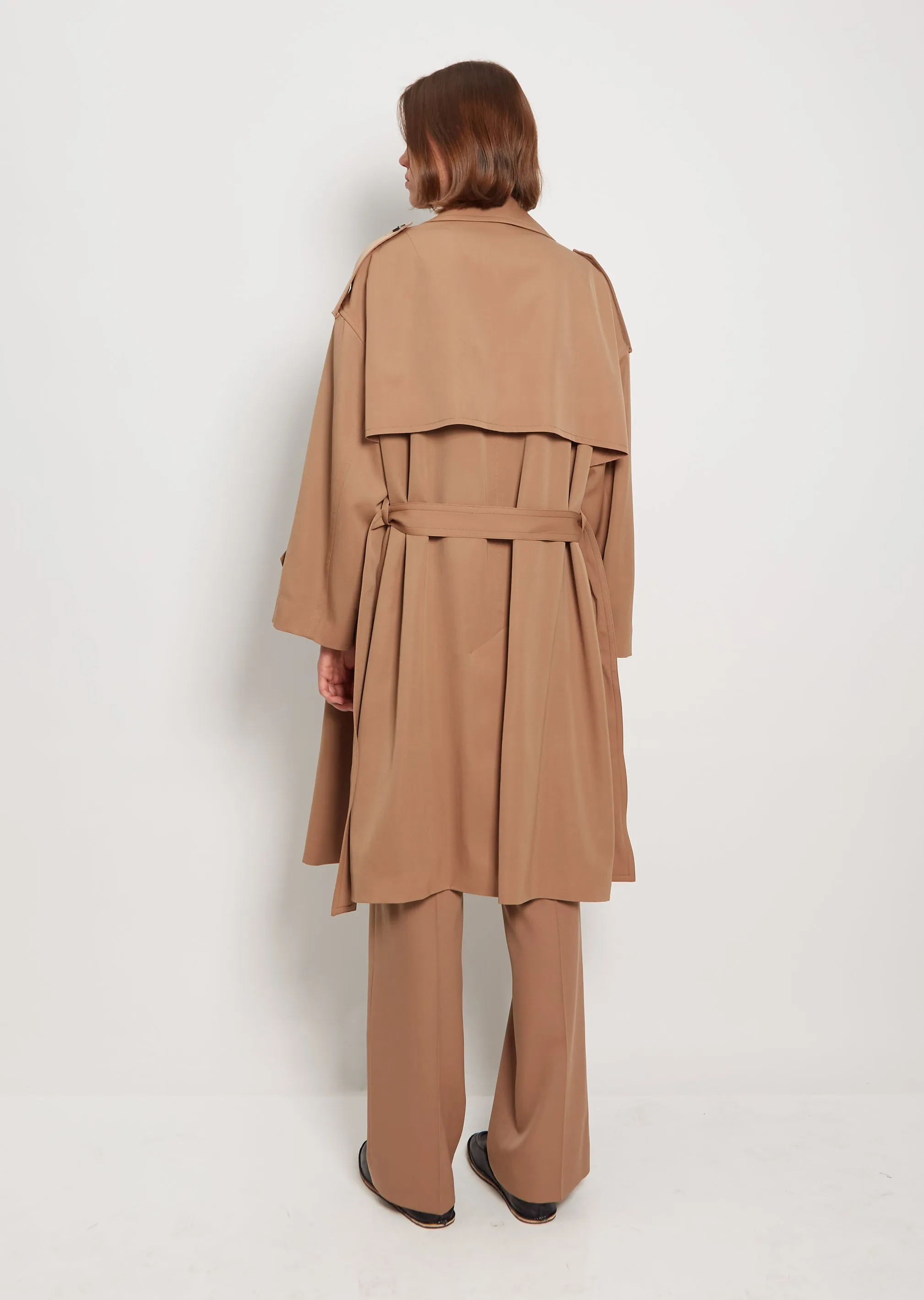 Robyn Wool Coat — Camel