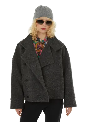 ROSEANNA  Wool-blend coat - Grey