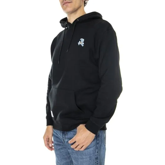 Santa Cruz Mens Mini Beach Bum Hand Hood Black Sweatshirt