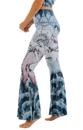 Sea Goddess Printed Bell Bottoms