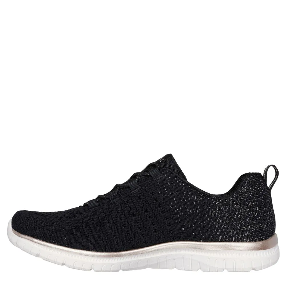 SKECHERS  WOMENS VIRTUE LUCENT SLIP ON SNEAKER