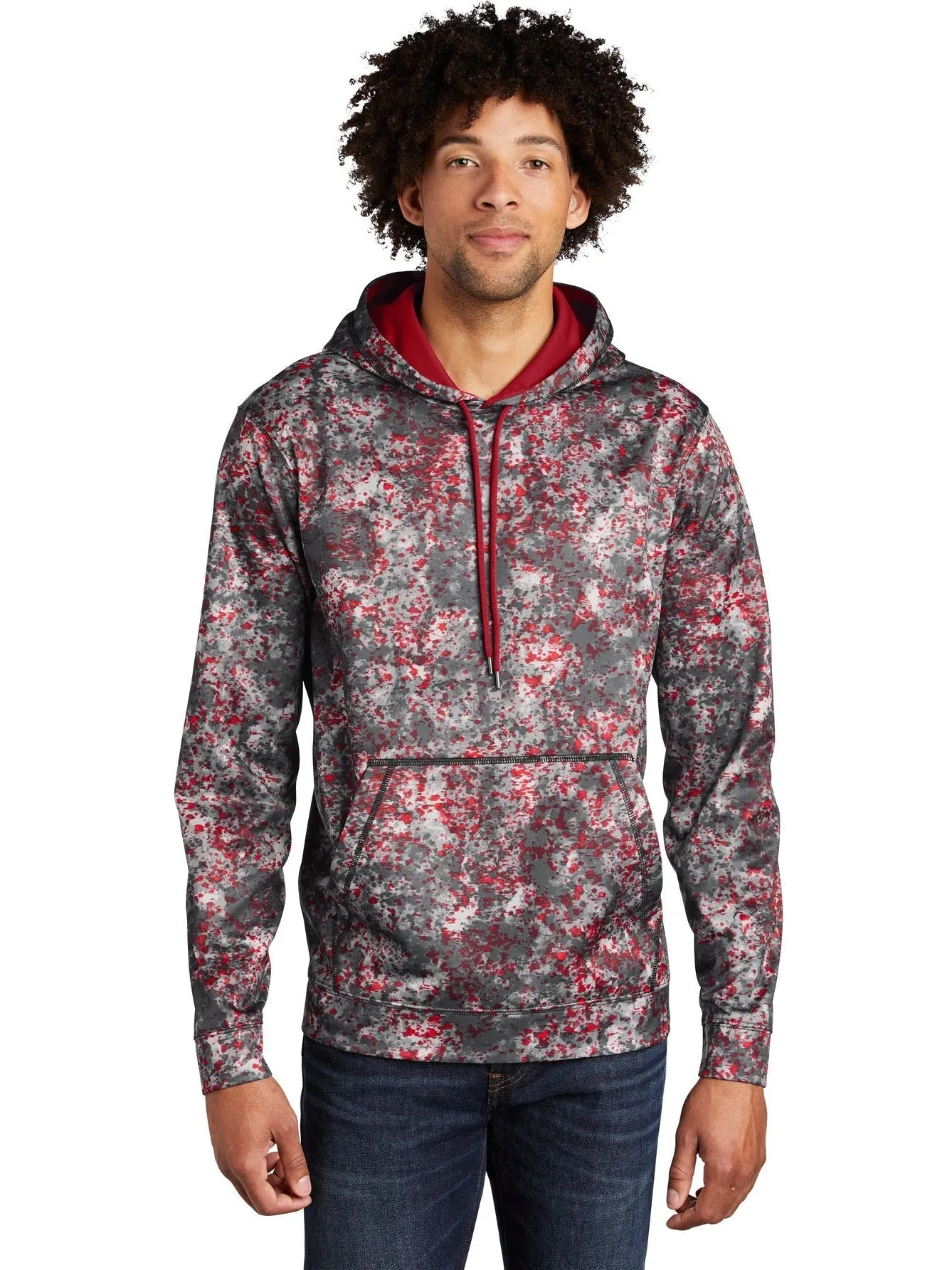 Sport-Tek Sport-Wick Mineral Freeze Fleece Hooded Pullover