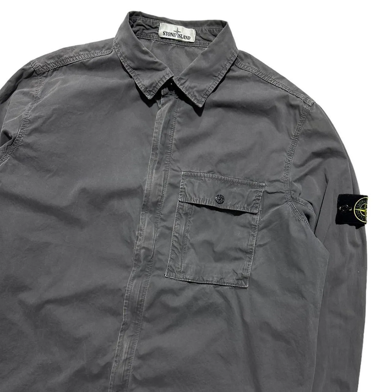 Stone Island Grey Overshirt