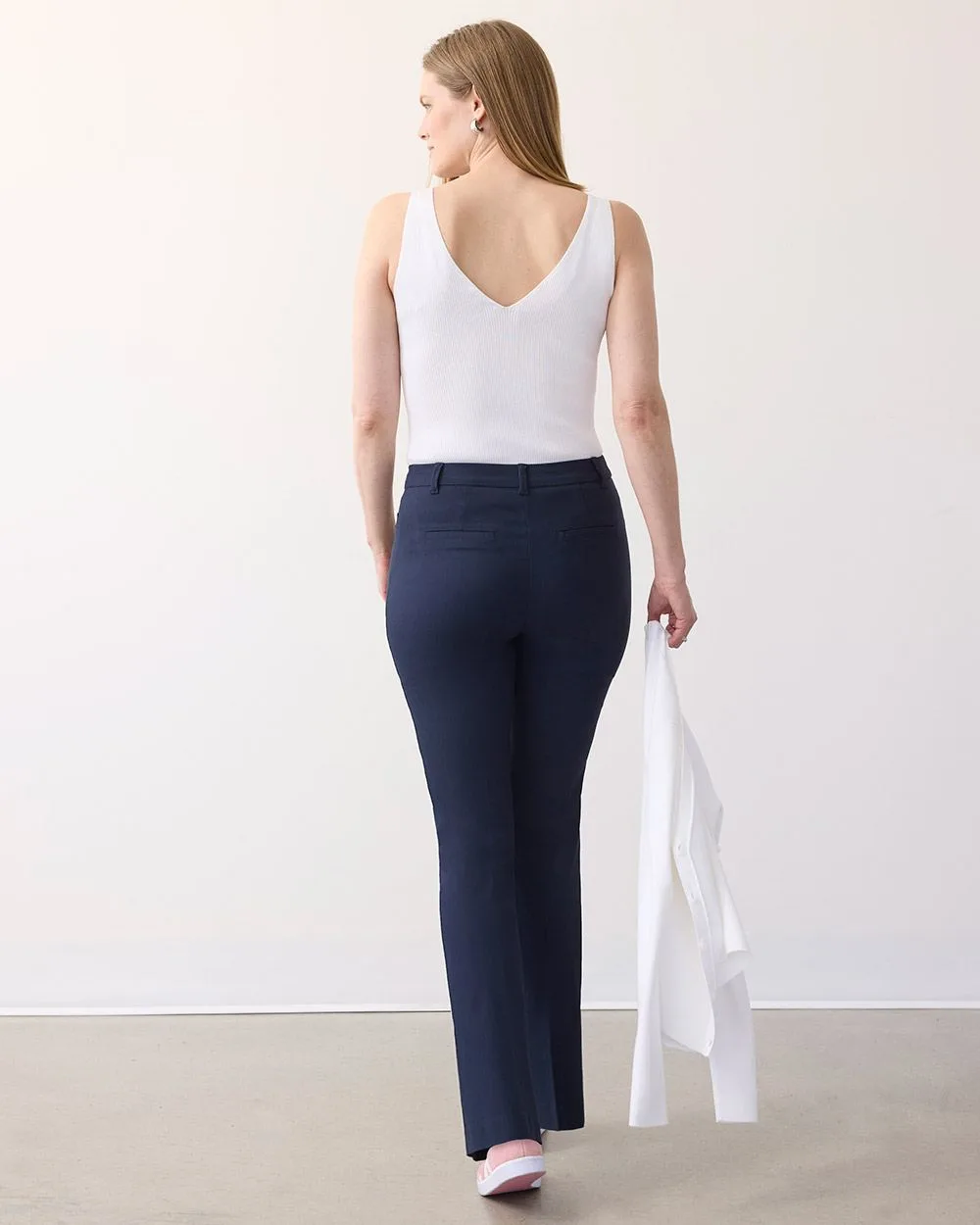 Straight-Leg High-Rise Pant - The Iconic (R) - Petite