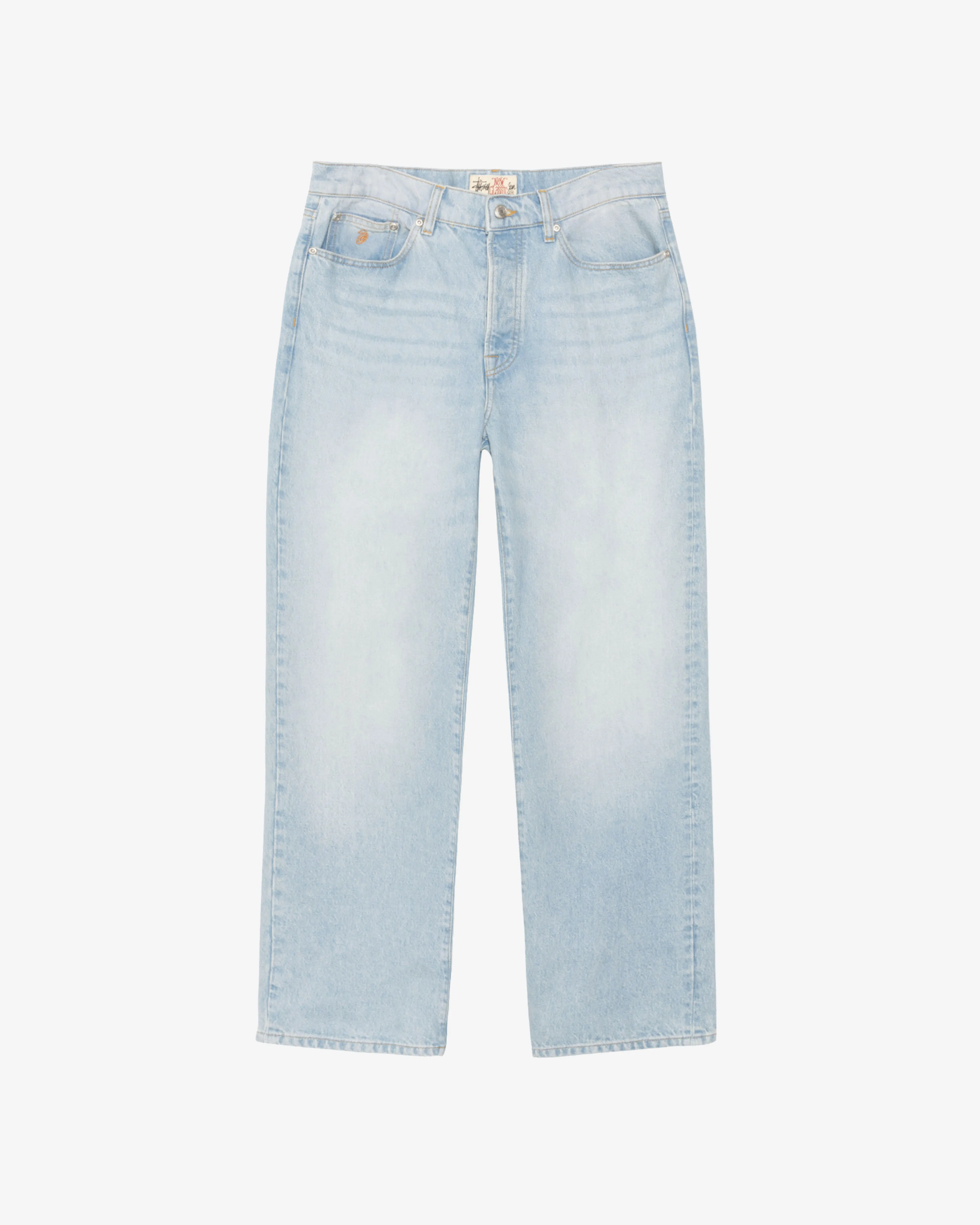   Stüssy Men's New Classic Jeans Denim Light Wash 